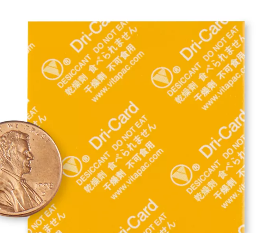 Vhett Accessories - Desiccant Cards